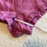 Free People ✨  Mirella Drawstring Shorts Linen Blend Pink Purple Small Photo 12