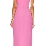 Amanda Uprichard  x Revolve Cherri Strapless Maxi Gown In Shocking Pink Photo 1