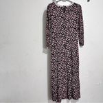 Breli Original vintage dress floral with lace trim around neck : Box z: Pink Size 10 Photo 3