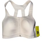 All In Motion Women's High Support Sculpt Sports Bra White 34C Photo 0