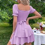 SheIn Purple Sundress Photo 1