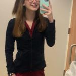 Amazon Maroon Scrub Set Photo 2