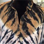 Young Fabulous and Broke NWT Young Broke And Fabulous Tie Dye Button Down Shirt Sz L Photo 1
