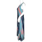 Soft Surroundings  Women's Lina Dress Striped Jersey‎ Knit Maxi Photo 2