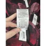 BCBGeneration Floral Romper Women S Black Red Witchy Vampire Whimsigoth NEW Photo 6