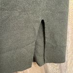 Caslon Olive Green Ribbed Stretchy Soft Midi Skirt Large NWT Photo 3