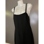 Likely  Zona Gown Dress Womens 6 Black Strappy Maxi Formal Evening Slit NWT Photo 2