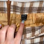 SheIn Brown Skirt Mini Plaid Photo 1