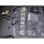 Baggallini  Black Nylon Travel Wallet Organizer Passport Holder Zipper Strap Photo 4