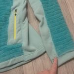 The North Face  summit series fluffy ribbed fleece blue neon Photo 2