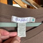 Fresh Produce Brown Flip Flips Long Sleeve Sweatshirt w/ Sleeve Pckt Size Medium Photo 1