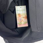 Halara NWT Elastic Waistband Drawstring Side Split Shorts Black Size Small S NEW Photo 6