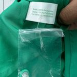 Decree  LARGE Womens Green Eyelet Sleeveless Blouson Mini Dress Photo 7