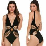 New! ISABELLA ROSE Women's Strappy Black One Photo 1