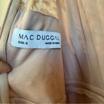 Mac Duggal NWOT  5619 Beige Embellished Illusion High Neck Cap Sleeve Gown Nude Photo 8