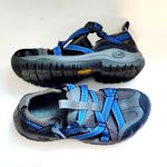 Chacos Chaco Womens Raven Outdoor Hiking Shoes Waterproof Vibram Blue Gray Photo 2