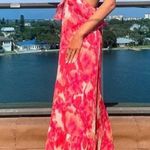 Gianni Bini Cherry Myra Halter Cutout Maxi Dress Sz.10 NWT Photo 1