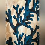 Soft Surroundings  Beach Cover Up Blouse Seychelles Beaded Tunic Top Fish Coral Photo 13