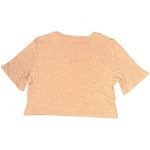 Reformation  Jeans Size S Marble Tan 2 Two Piece Ribbed Wesley T-Shirt Short Set Photo 2
