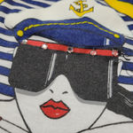 Jerzees Vintage Carol Joseph Shirt Size XL Beach Patrol Graphic Tee Graphic Print Shirt Unisex Photo 3