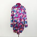 Vintage Botanical Satin Nightgown | Size L Red Size L Photo 5