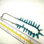 Amazonite and blue sea glass necklace Photo 4