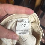 Driftwood  Audrey Cream Distressed Jeans Blue Size 27 Photo 9