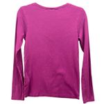 Ralph Lauren  Sport Womens Long Sleeve Tee Size L Purple Preppy Fitted Athleisure Photo 1