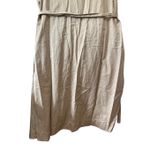 Kate Spade New York Twill Sleeveless Shirt Dress XXL Tan Feminine Long Photo 12