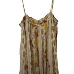 Free People  Secret Love Slip Top Ivory Floral Size S Photo 1