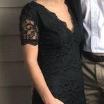 Tobi  sexy little black lace v-neck mini dress Photo 0