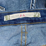 Chelsea and Violet Women’s Hi Rise Cut Off Jean Shorts Size 29 Photo 2