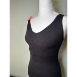 Barely There Women's Black Seamless V Neck Shapewear L 4214 Size L Photo 4
