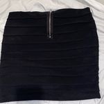 Ambiance Black Layered Mini Skirt Size M Photo 3