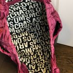 Marc Jacobs  Workwear Pink Embroidered Logo Quilted Tote Bag w. Side Pockets Photo 10