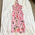 C/MEO COLLECTIVE  Pink Floral Halter Dress Photo 12