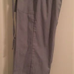Denice Women's Scrub Uniform Pants Elastic Waist Nurse Medical Size M Gray Size M Photo 0