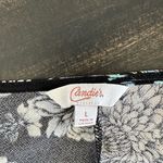 Candie's  Black Wrap Blouse with V-Neck and Short Sleeves Photo 3