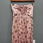 Reformation Barrow Silk Maxi Dress in Myrna Pink Floral 2 Photo 7