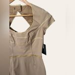 Zac Posen Khaki Eclipse Sheath Cocktail Dress Size 6 Photo 11