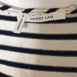 Derek Lam 10 Crosby Black Cream Stripe Tank dress Photo 5