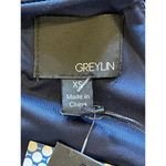 Greylin  Navy Blue Velvet Spaghetti Strap Halter Neckline Clarissa‎ Bodysuit XS Photo 10