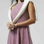 Athleta  Santorini‎ Thera Printed Dress, Bashful Rose SZ MP #531167 #W0728 NWT Photo 0