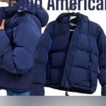 Good American NWT  Puffer Jacket Navy Blue Size XS Photo 1