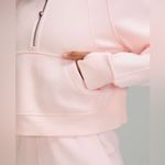 Lululemon Scuba Oversized Half Zip Hoodie Jacket Strawberry Milkshake Size XS S Photo 3