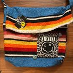 Nirvana  Multicolor Striped Bag Photo 1