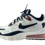 Nike  Air Max 270 React Women's White Black Low Top Athletic Sneakers Shoes 8.5 Photo 0