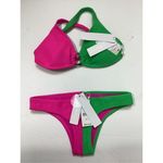PilyQ New. two toned teeny bikini set. Small. Retails $168 Photo 6