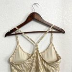 Old Navy Womens Bodysuit Beige Cream Zebra Activewear Go Dry Size Large Photo 4