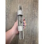 Hobo International  Nancy leather wallet Light Gray Magnetic Close Photo 1